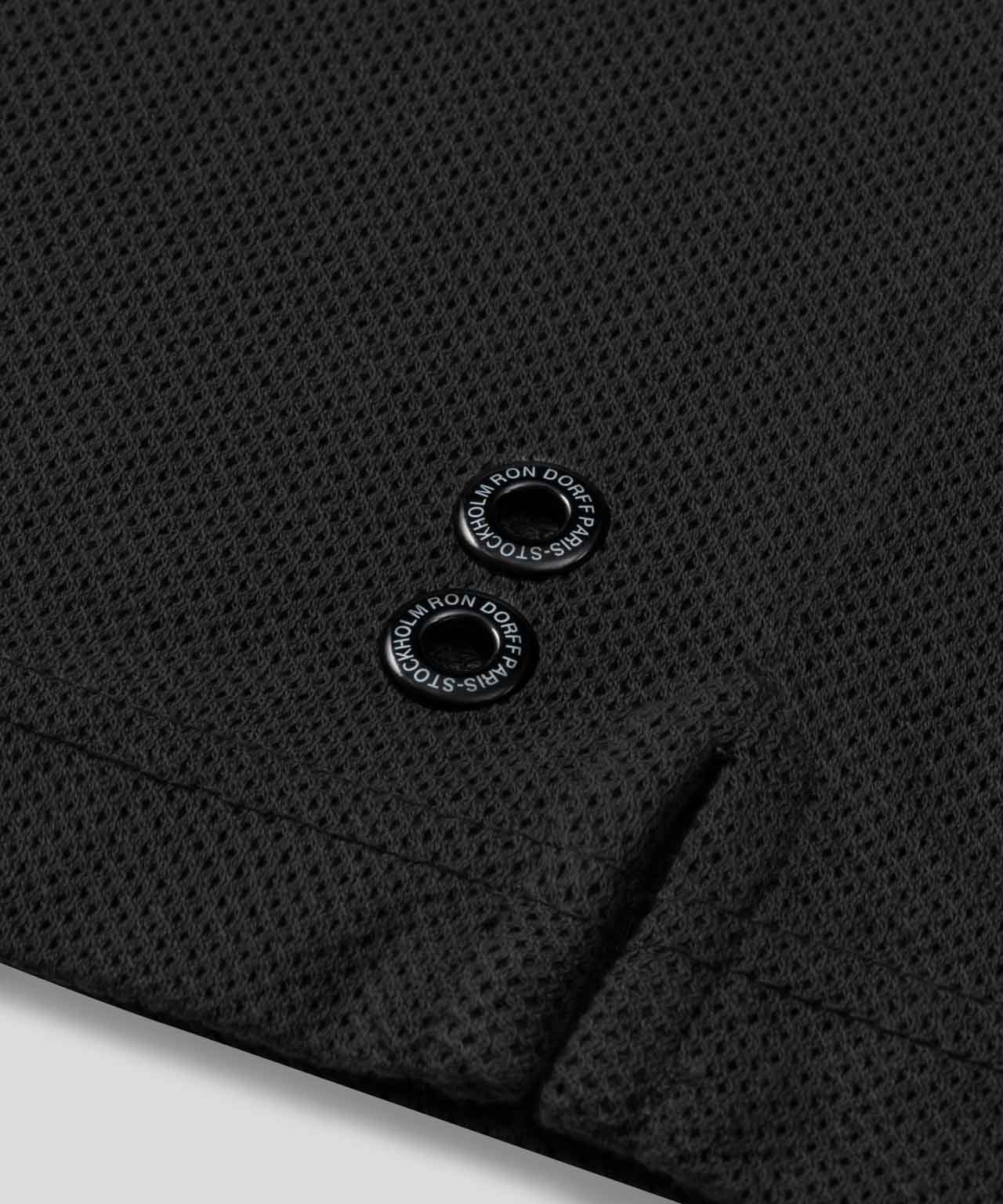 Mesh RD Polo: Black
