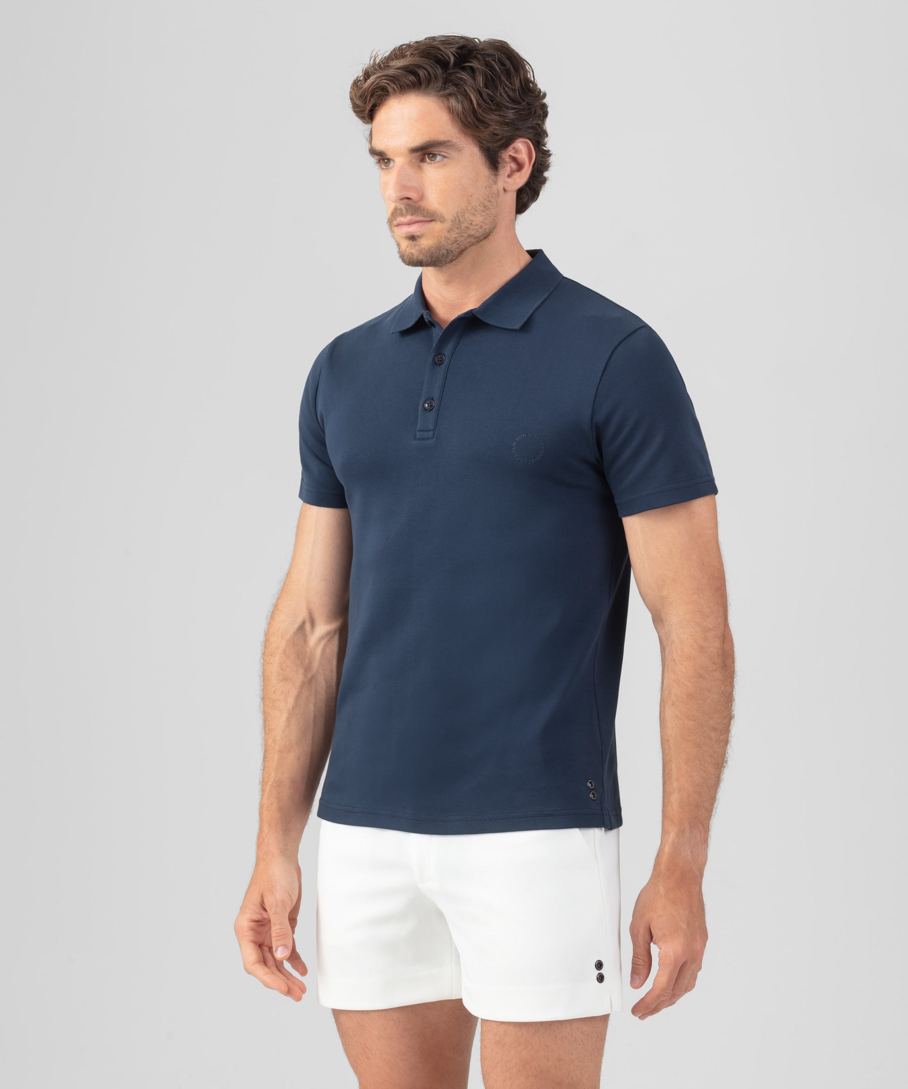 Heavy Cotton Polo: Deep Ocean