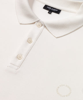 Heavy Cotton Polo: Off White