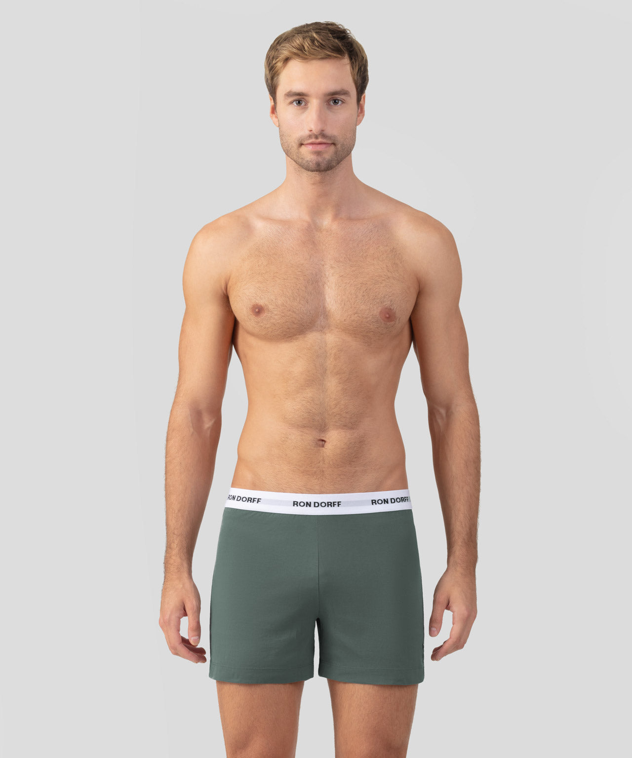 Short de pyjama RON DORFF: Vert ombré