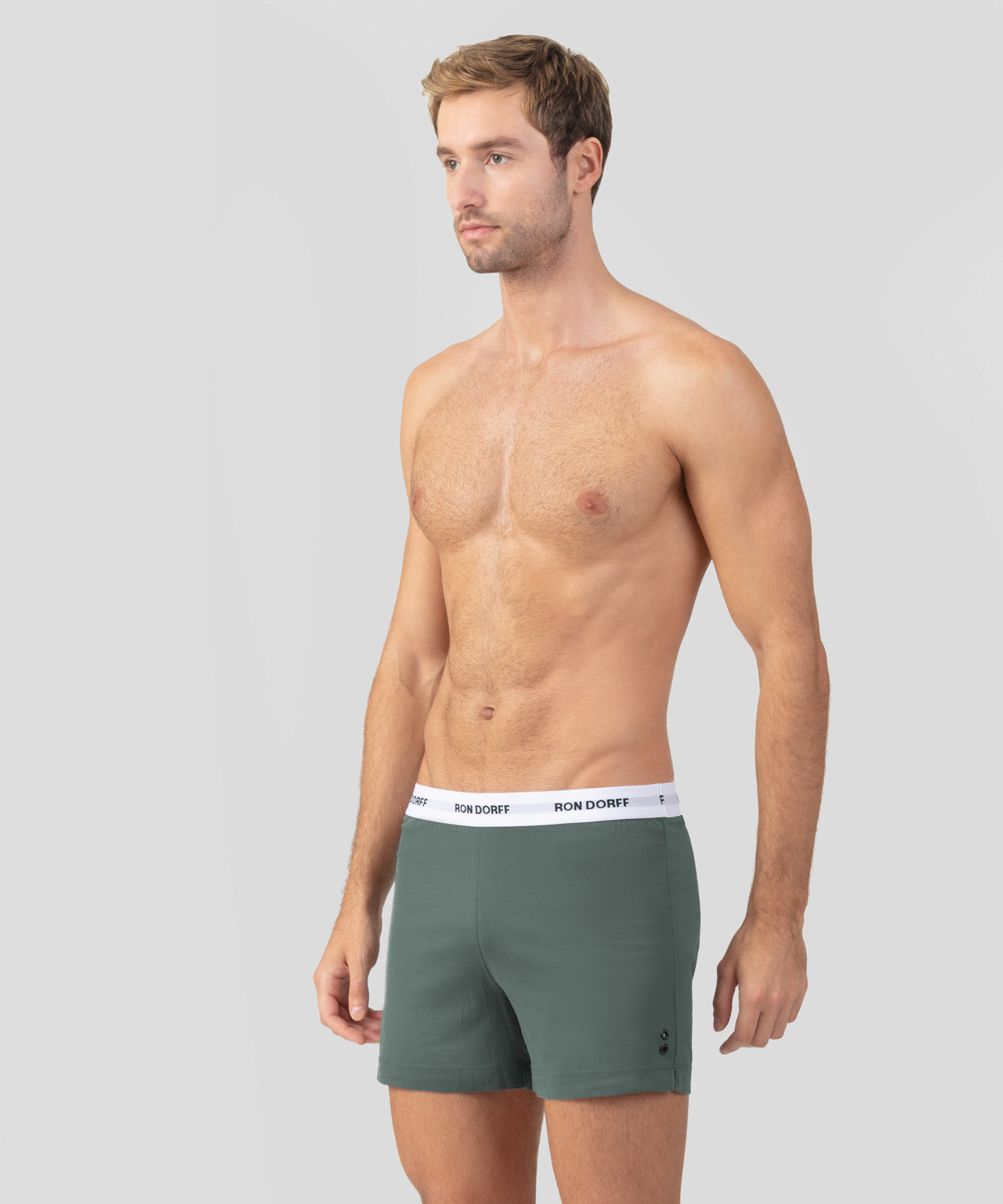 Short de pyjama RON DORFF: Vert ombré