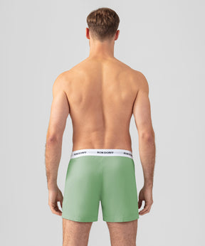 Short de pyjama RON DORFF: Vert clair cactus