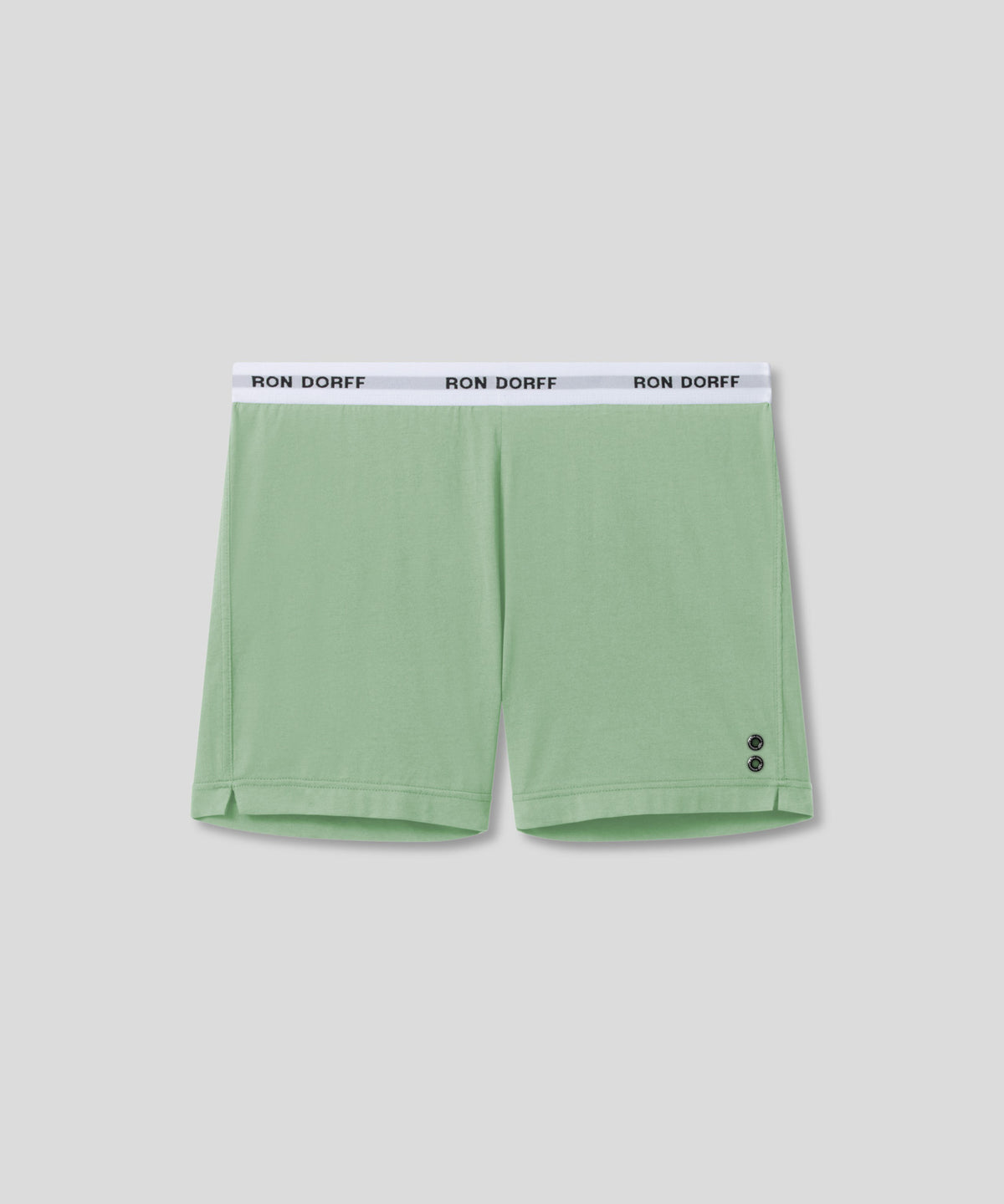 Short de pyjama RON DORFF: Vert clair cactus