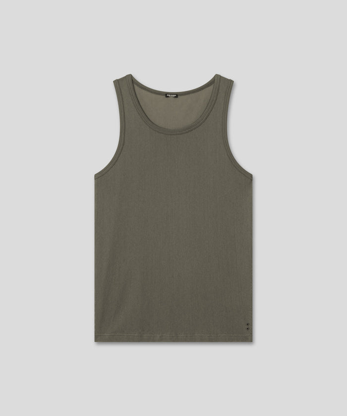 Débardeur en mesh: Vert militaire