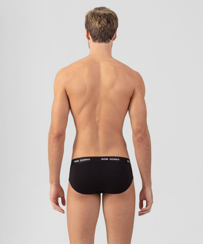 Slip Y-Front RON DORFF: Noir