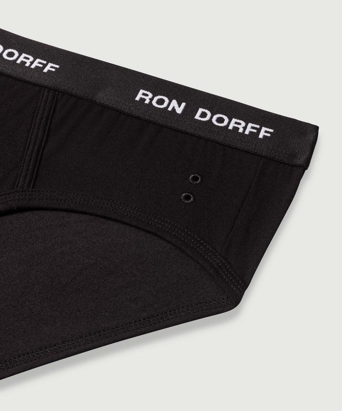 Slip Y-Front RON DORFF: Noir