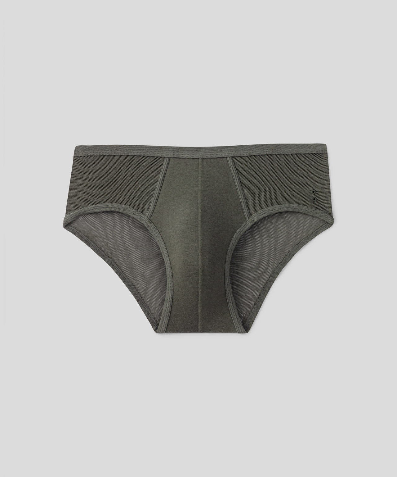 Mesh-Y-Front-Slips: Militärgrün