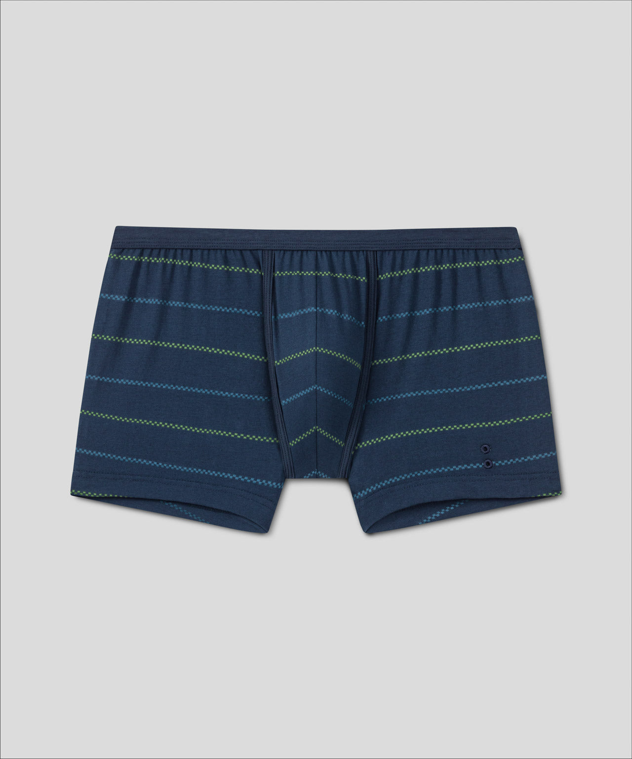 Boxer Briefs w. Fisherman Stripes: Deep Ocean