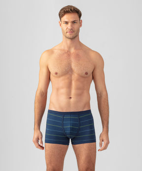 Boxer Briefs w. Fisherman Stripes: Deep Ocean