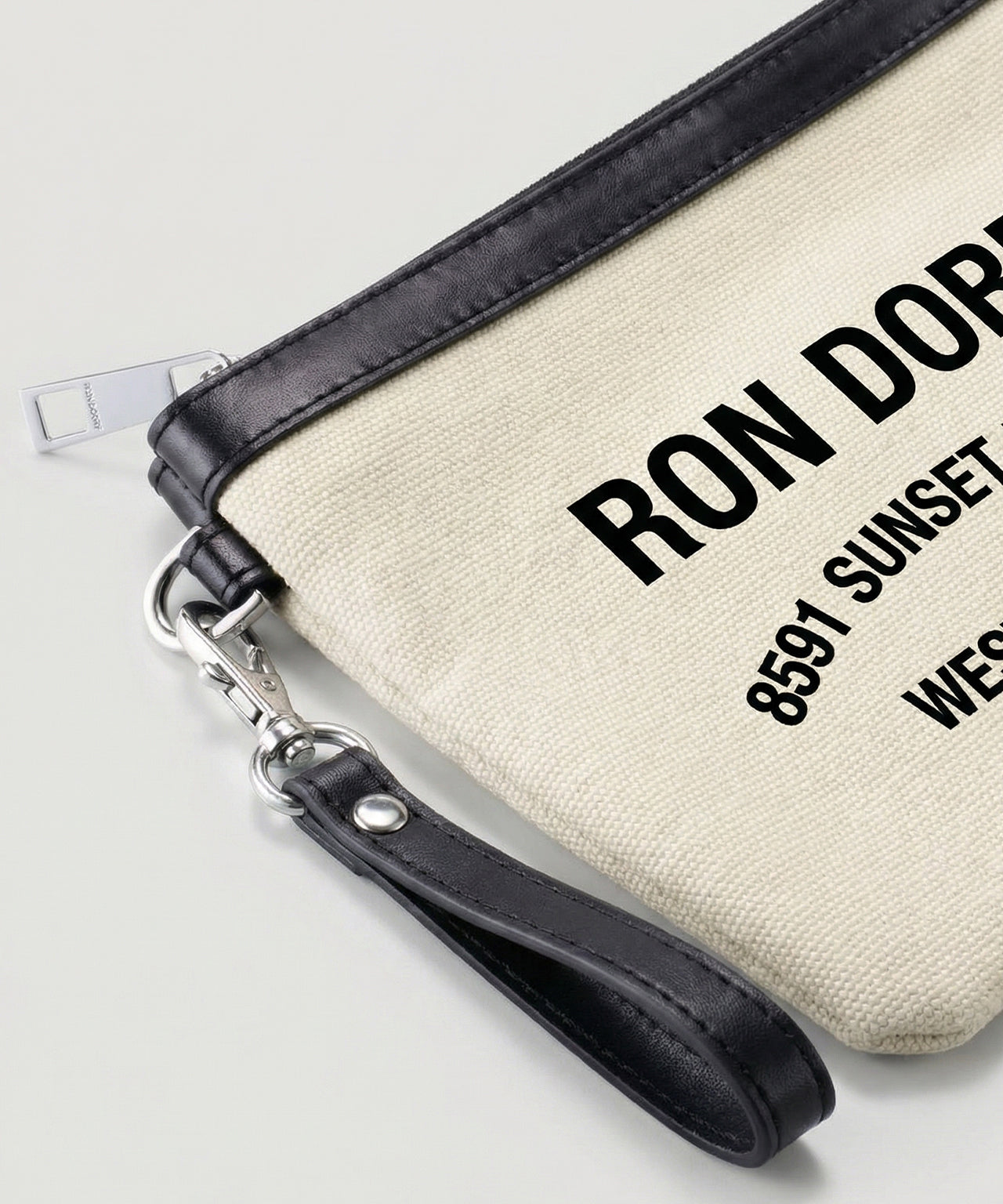 Pochette "SUNSET": Blanc rétro