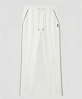 City Pants w. Piping: Off White
