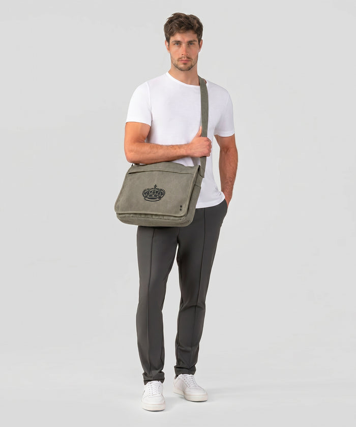 Bourbon Bag: Armeegrün