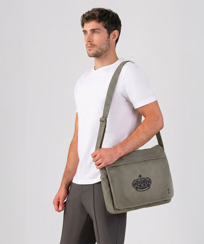 Bourbon Bag: Armeegrün