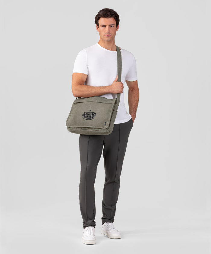 Bourbon Bag: Armeegrün