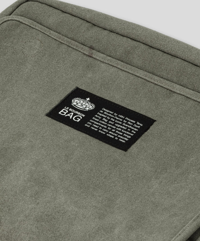Bourbon Bag: Armeegrün