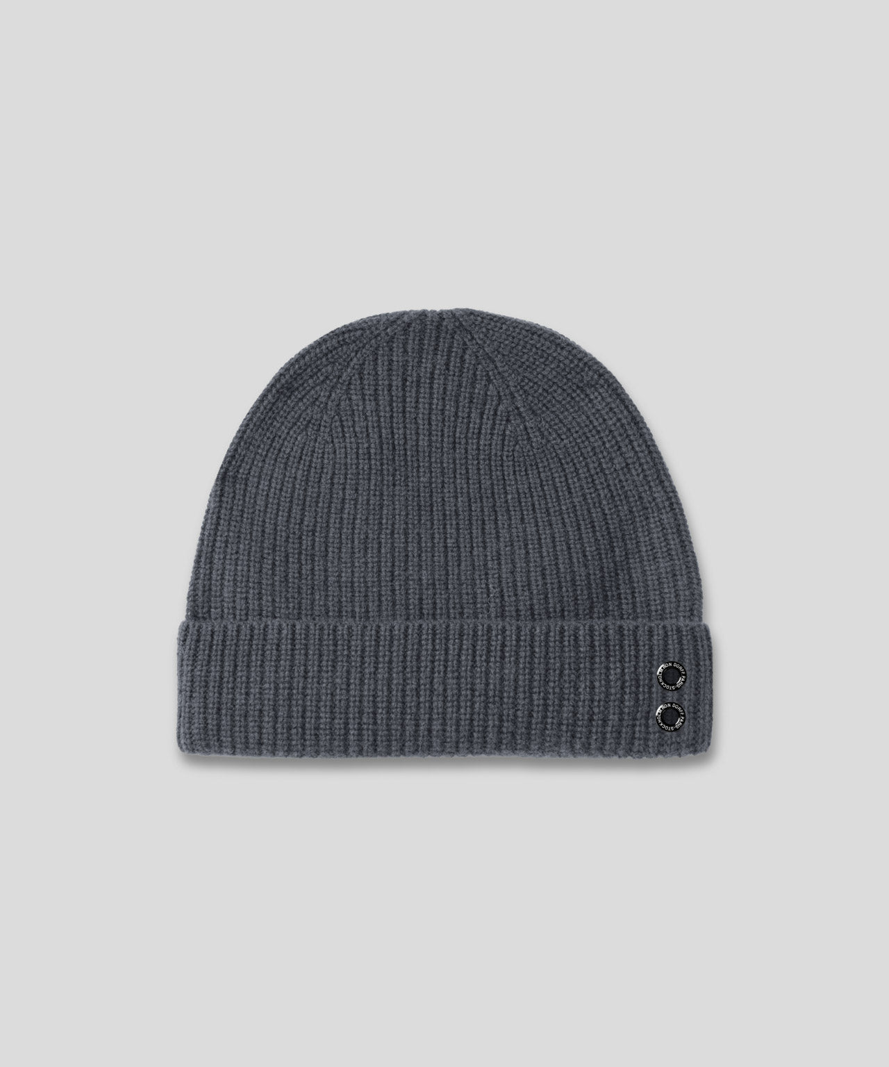 Ribbed Wool Beanies: Cosmo Grey