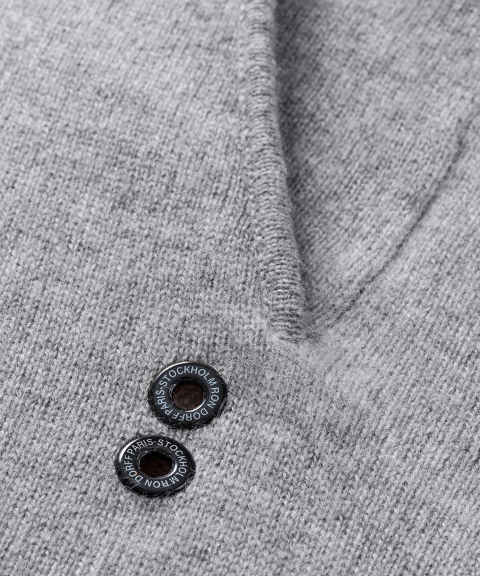 Pantalon en cachemire : Gris Chiné