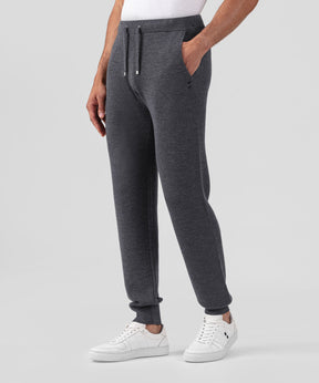 Ribbed Wool Pants: Cosmo Grey