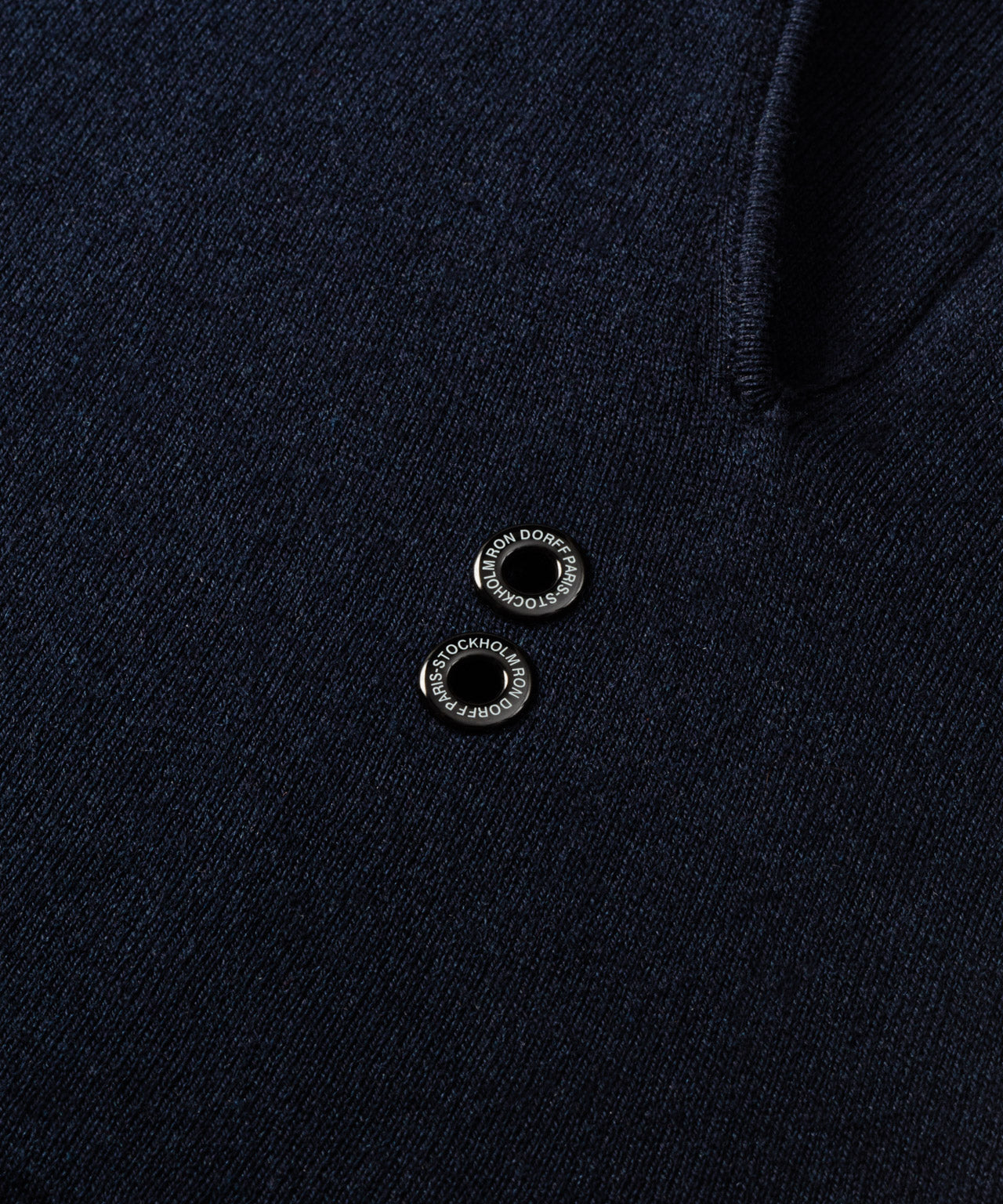 Pantalon en coton et soie léger: Bleu marine