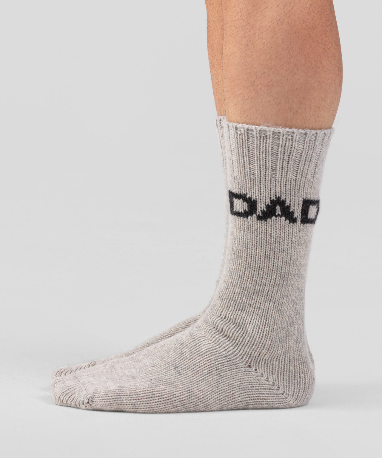 Fjällsocks "DAD": Beige Melange