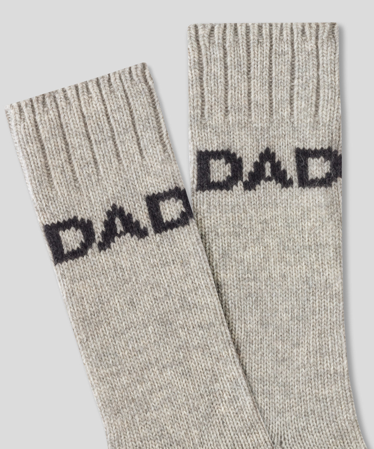Fjällsocks "DAD": Beige Melange