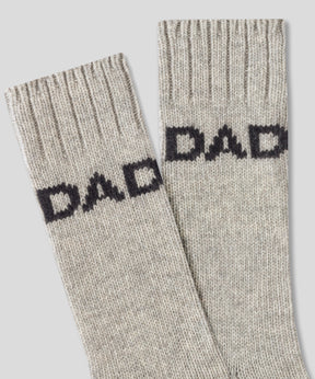 Fjällsocks "DAD": Beige Melange