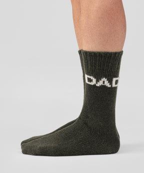 Fjällsocks "DAD": Dark Khaki
