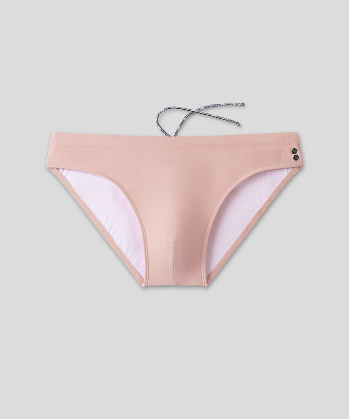 Maillots de bain slip taille basse : Nude pêche