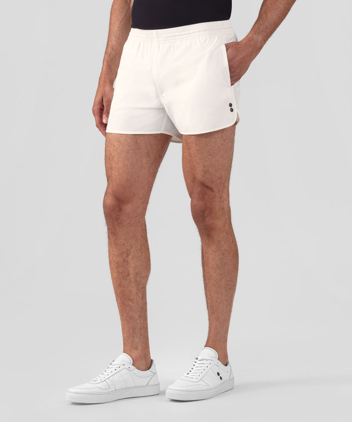 Marathon Exerciser Shorts: Écru
