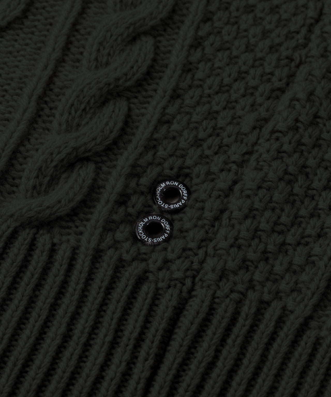 Wool Cashmere Telemark Sweater: Dark Khaki