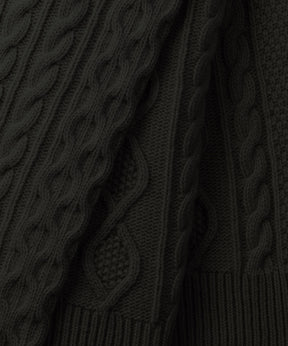 Wool Cashmere Telemark Sweater: Dark Khaki