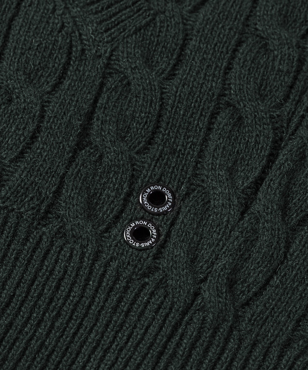 Wool Cashmere Telemark Hoodie: Dark Khaki