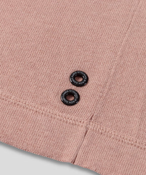 Light Cotton-Silk Hoodie: Woodrose