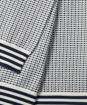 Cotton-Silk Nordic Sweater: Off White