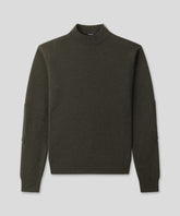 Army Merino Wool Sweater: Dark Khaki