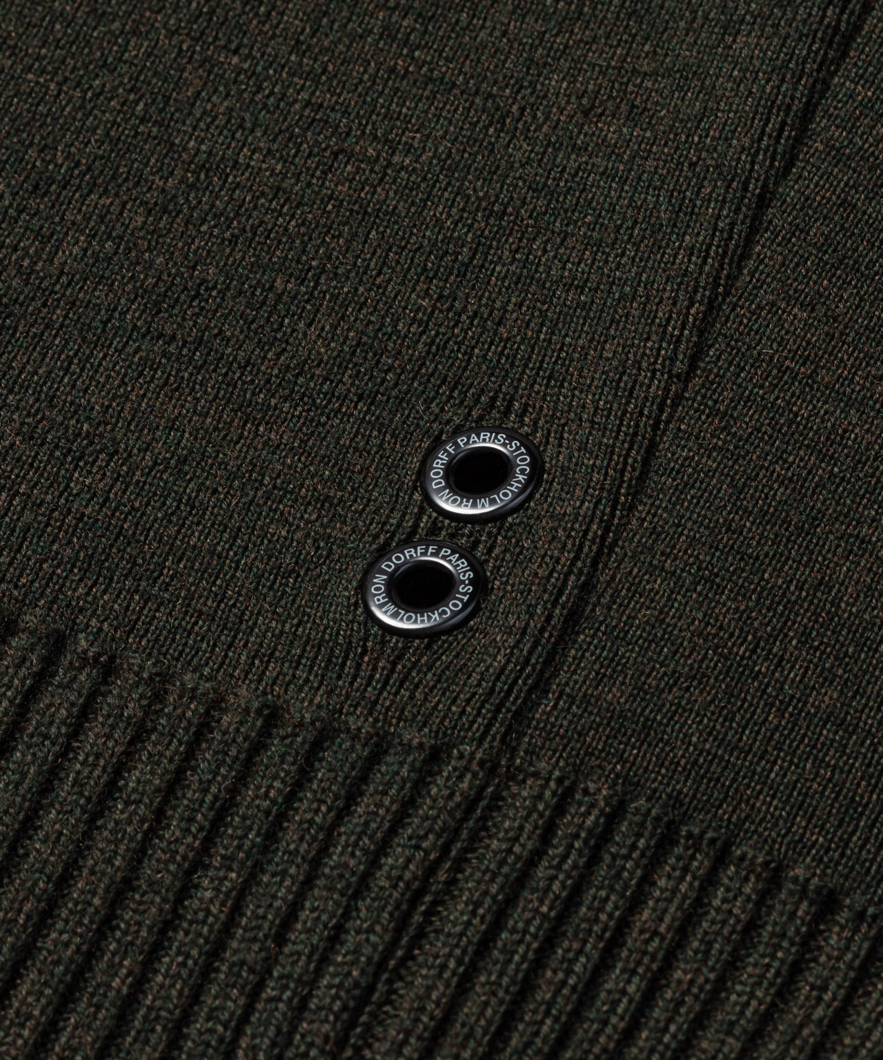 Army Merino Wool Sweater: Dark Khaki