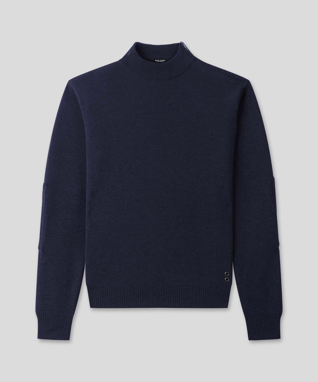 Army Merino Wool Sweater: Navy