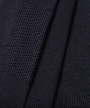Army Merino Wool Sweater: Navy