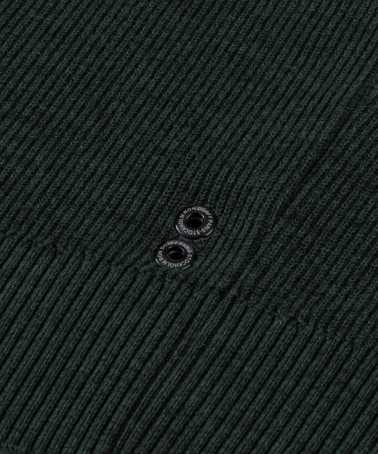 Pull en laine côtelé: Kaki foncé