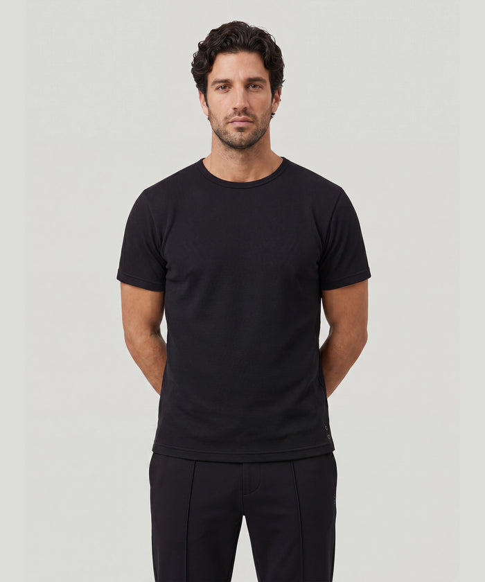 Mesh T-Shirt Eyelet Edition: Black