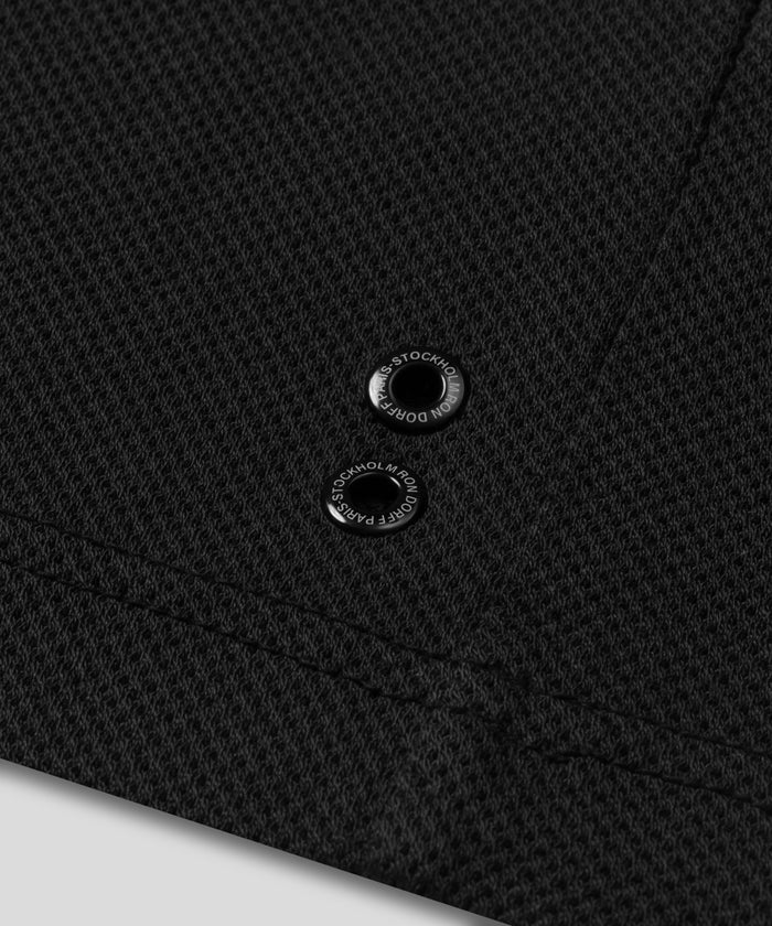 T-shirt Eyelet Edition en mesh : Noir