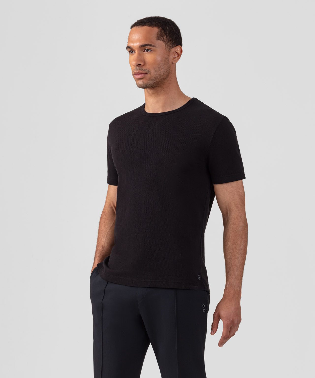 Mesh T-Shirt Eyelet Edition: Black