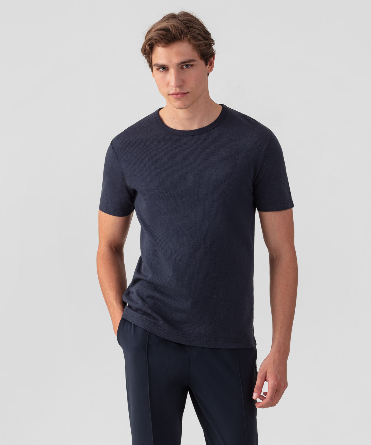 Mesh T-Shirt Eyelet Edition: Navy