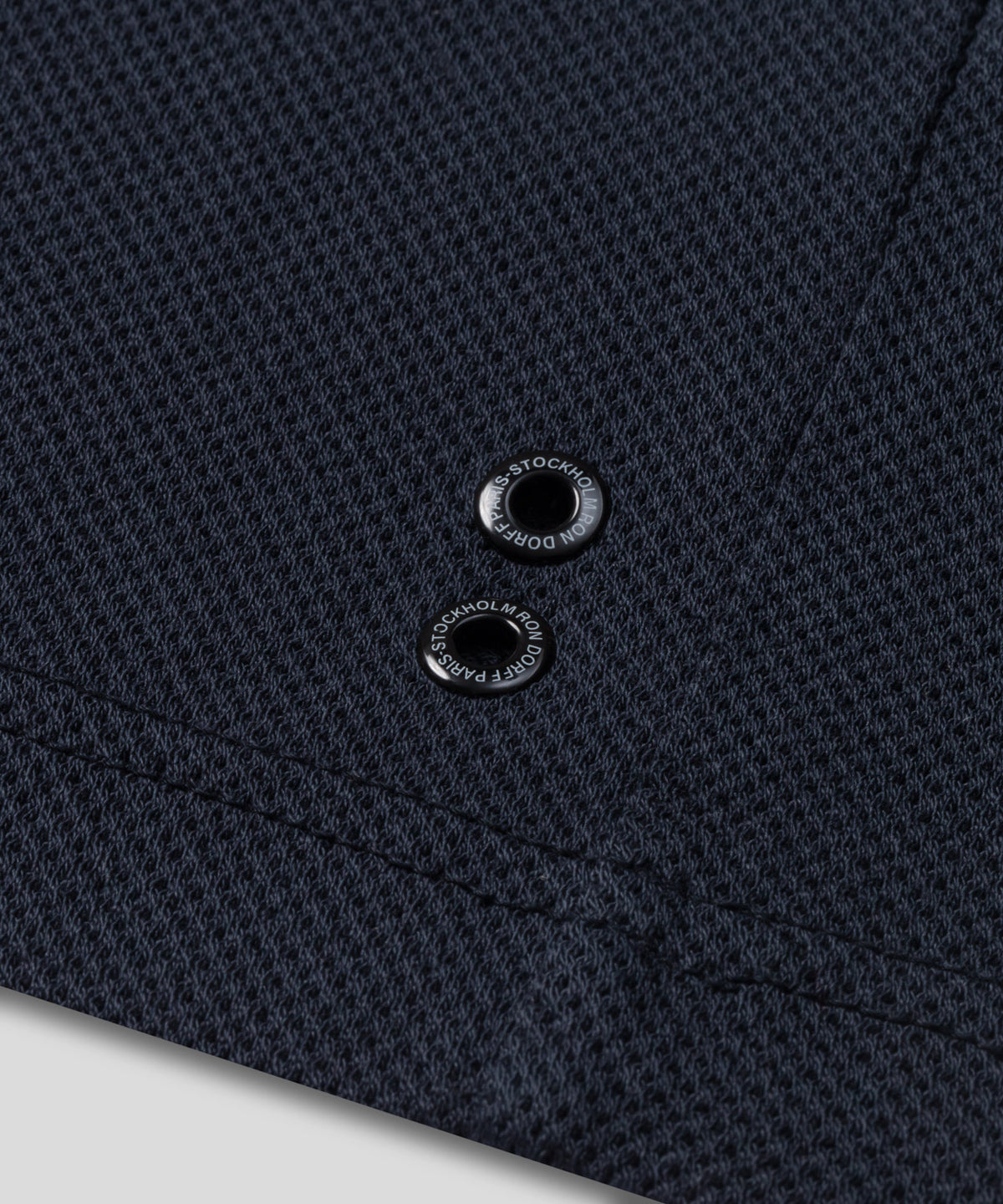 T-shirt Eyelet Edition en mesh : Bleu marine