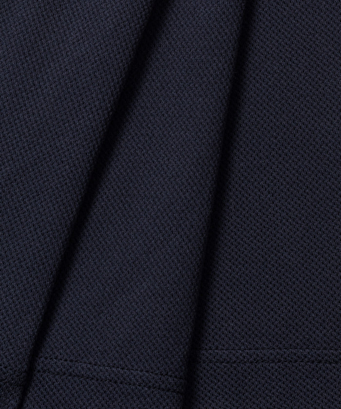 T-shirt Eyelet Edition en mesh : Bleu marine
