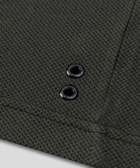 Mesh T-Shirt Eyelet Edition: Dark Khaki