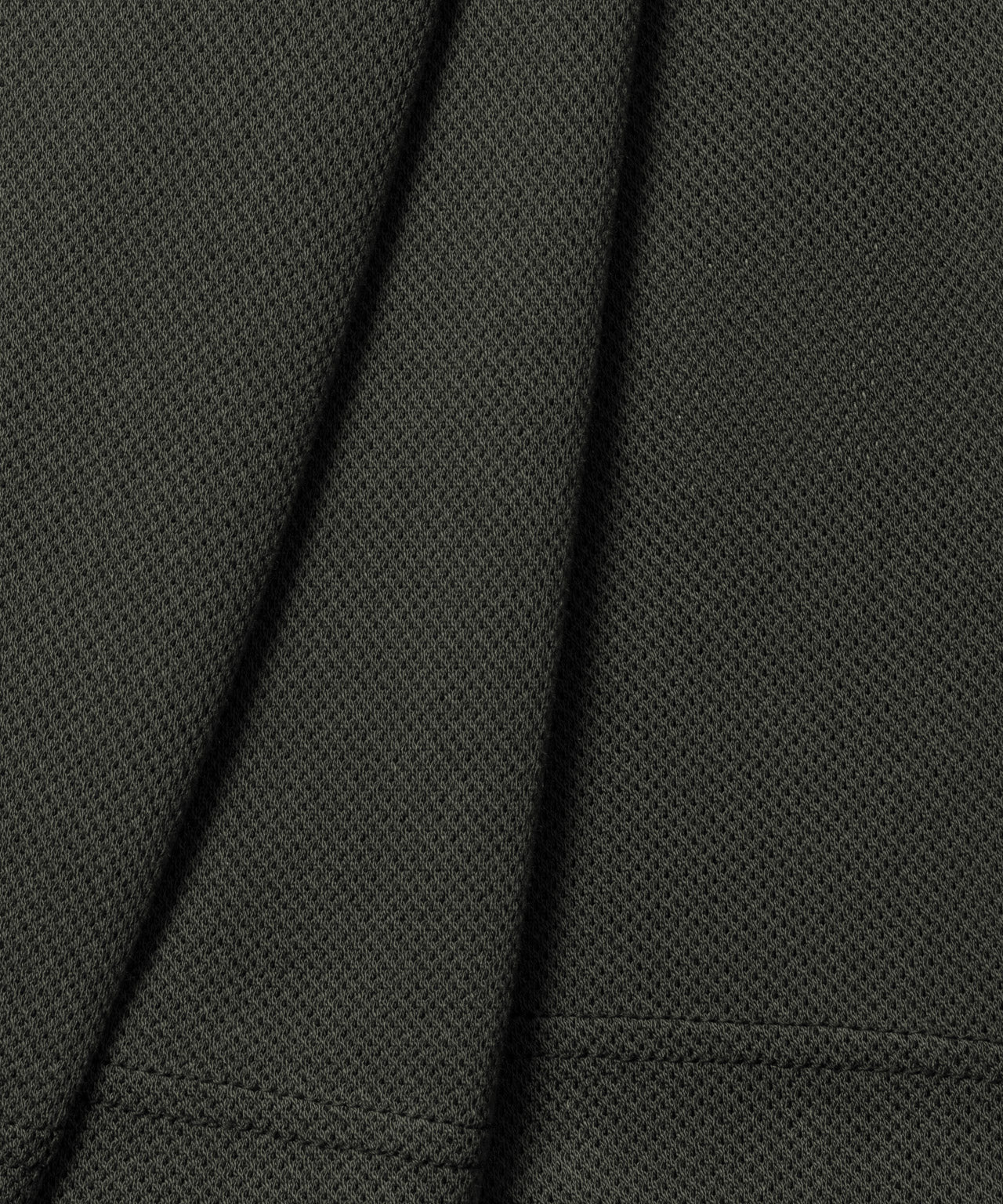T-shirt sans manches en mesh: Kaki foncé