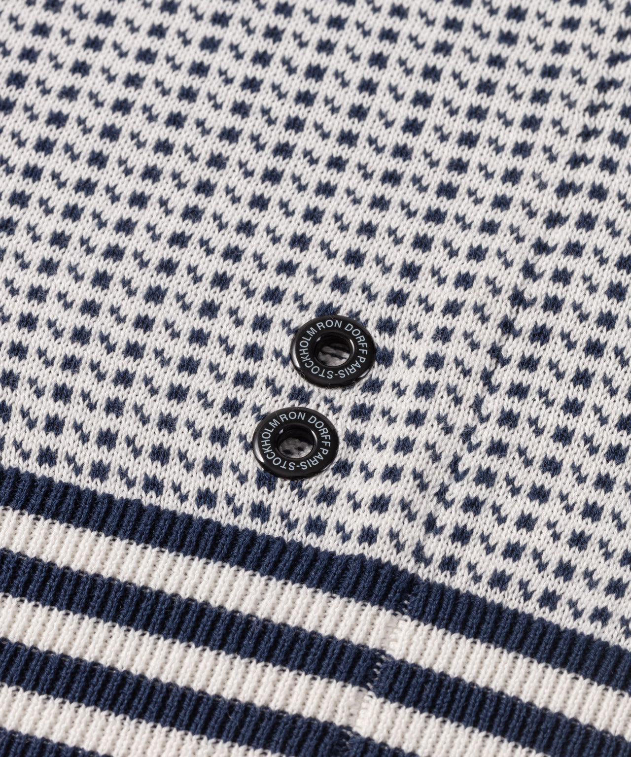 Cotton-Silk Nordic Polo: Off White