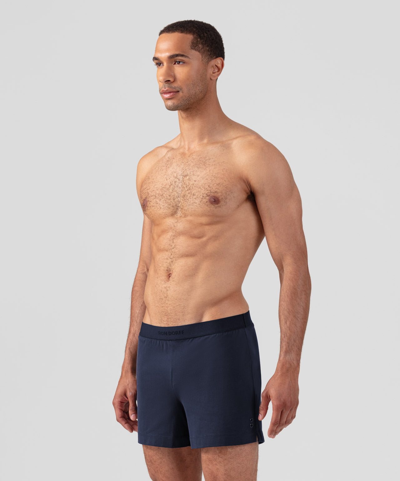 RON DORFF Pyjama-Shorts: Marineblau