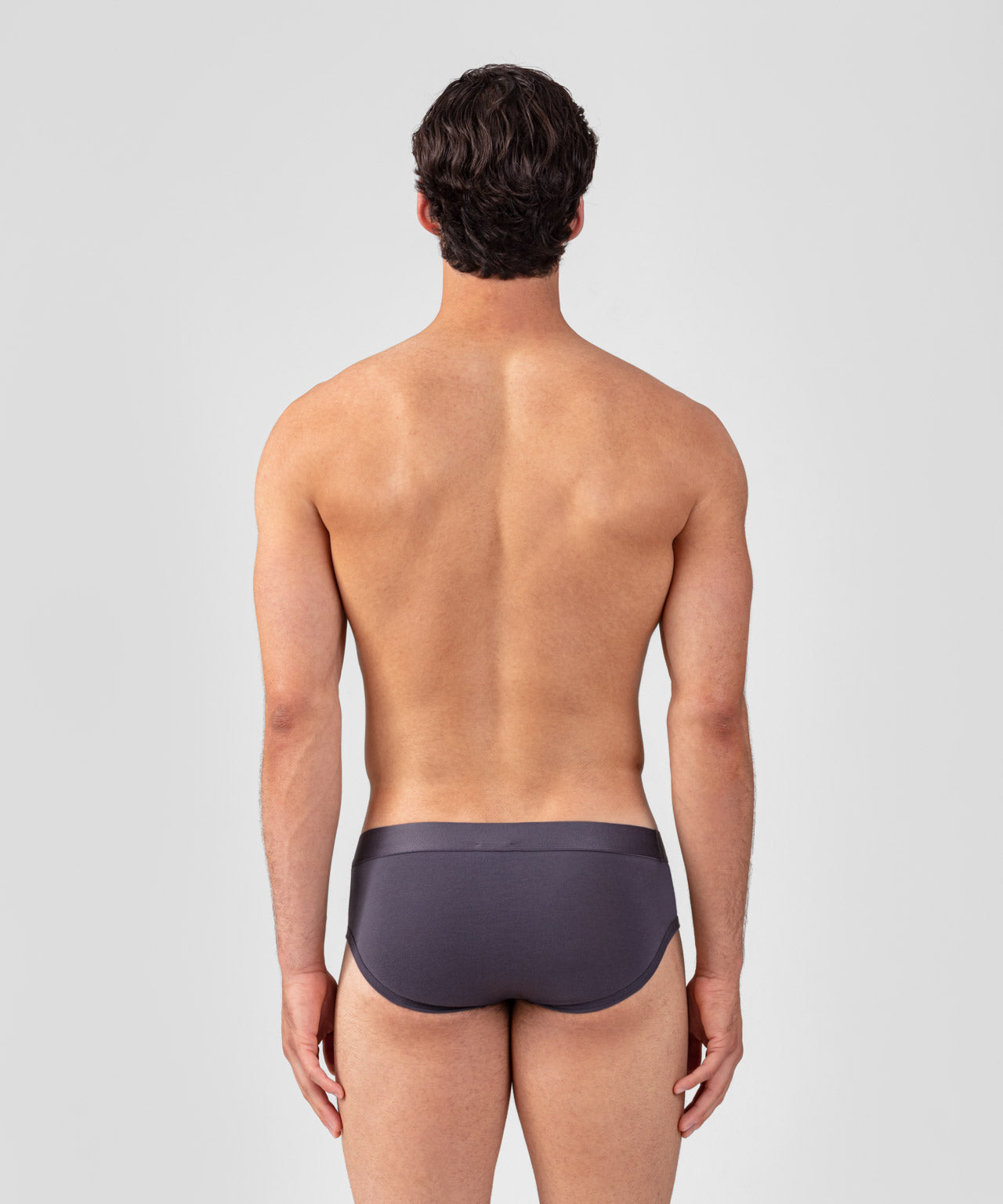 Slip Y-front RON DORFF: Gris cosmique